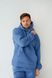 Утепленный спортивный костюм унисекс, цвет джинс tevi-7711 фото 14