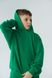 Спортивный детский костюм худи с капюшоном + джогеры оверсайз трехнить демисезонный Зеленый tevi-1530 фото 8