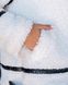 Женская белая шуба из искусственного меха на утеплителе. jf-фрост фото 7