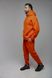 Утеплений спортивний костюм унісекс, помаранчевий tevi-7711 фото 8