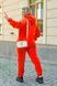 Утеплений спортивний костюм унісекс, помаранчевий tevi-7711 фото 6