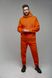 Утеплений спортивний костюм унісекс, помаранчевий tevi-7711 фото 7