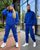Теплый спортивный костюм "Sahara" Unesex синий, 44-58р tevi-7723 фото