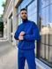 Теплий спортивний костюм "Sahara" Unesex синій, 44-58р tevi-7723 фото 16