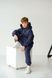 Детский теплый спортивный костюм на флисе унисекс графит tevi-1520 фото 5