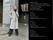 Жіноче зимове пальто з капюшоном сірого кольору MiD-140 фото 13