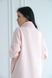 Женский теплый удлиненный свитер туника размер 42-56 розовый rm-СВ 0122 фото 16