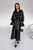 Нарядный женский костюм Блуза+Юбка из атласа чорного кольору jf-ліліан фото