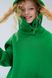 Детский теплый спортивный костюм на флисе унисекс зеленый tevi-1520 фото 5
