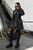 Женский тренч плащ экокожа с поясом на подкладке | черный укороченный jf- некст.ук фото
