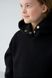 Детский теплый спортивный костюм на флисе унисекс черный tevi-1520 фото 9