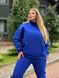 Теплий спортивний костюм "Sahara" Unesex синій, 44-58р tevi-7723 фото 6