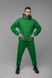Утепленный спортивный костюм унисекс, зеленый tevi-7711 фото 7