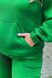 Утепленный спортивный костюм унисекс, зеленый tevi-7711 фото 5
