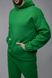 Утеплений спортивний костюм унісекс, зелений tevi-7711 фото 8